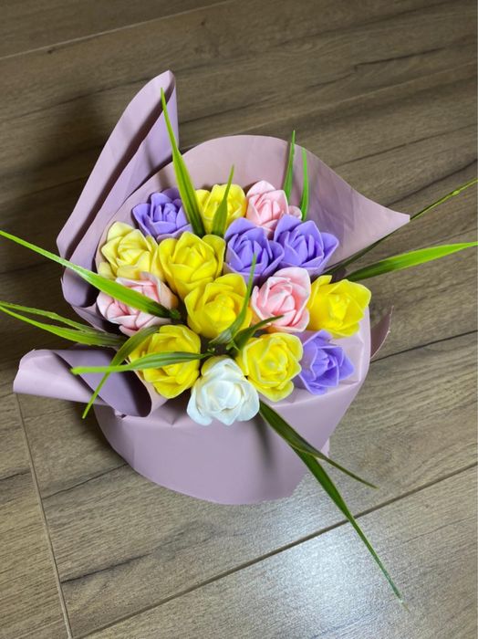 Подарки из мыла ручной руботы