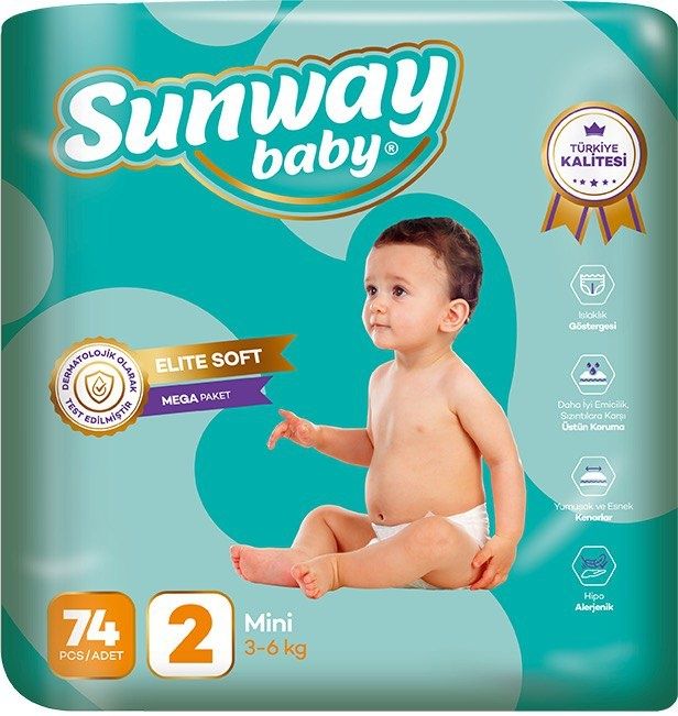 Sunway baby памперс.
