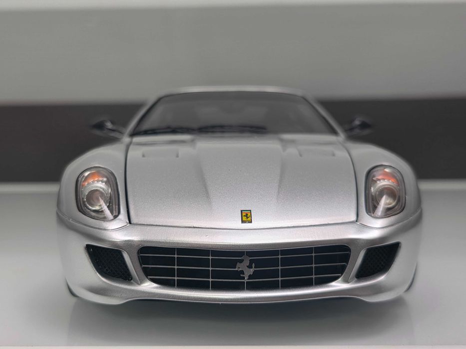 Macheta Auto Colectie 1/18 Hotwheels Elite Ferrari 599 GTB Fiorano Editie Limitata