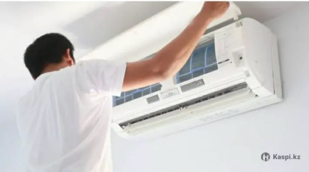 Установка кондиционера без пыли