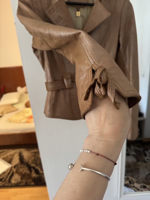 Geaca din piele naturala