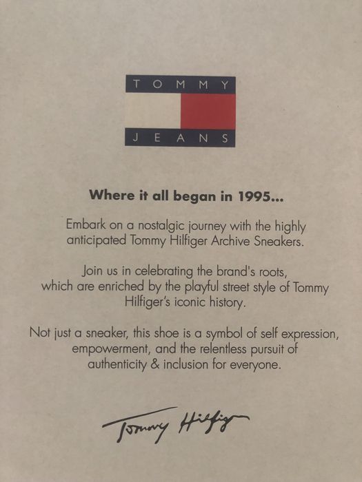 Adidasi tenisi Tommy Hilfiger “The Archive” piele noi in cutie