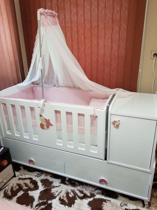 Децка кошара с функция легло