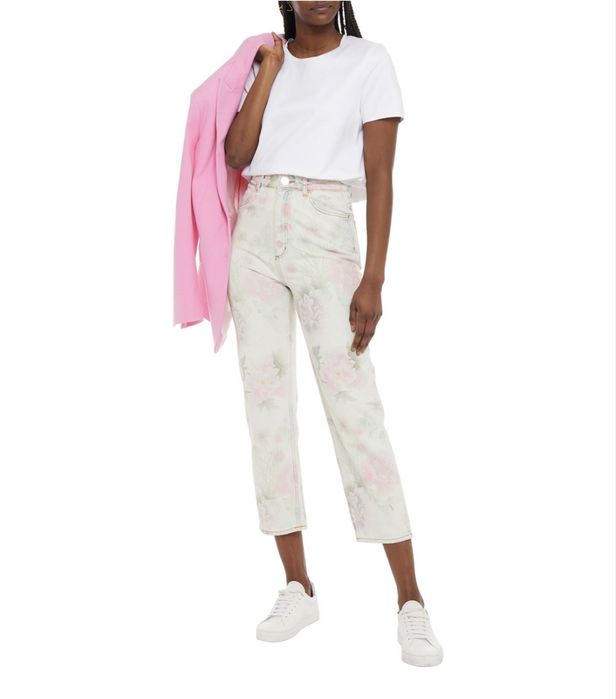 Blugi drepți cu talie înaltă, Sandro