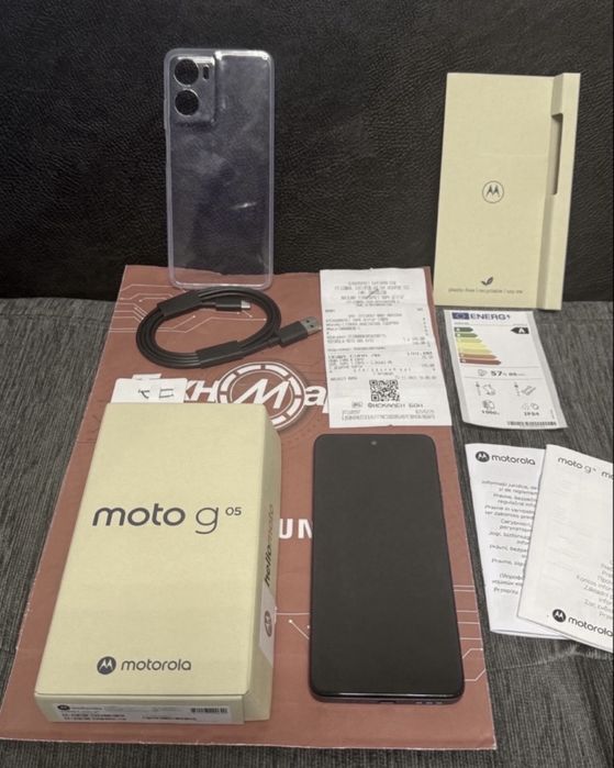 ЧИСТО НОВ 128GB Motorola g05 Техномаркет Гаранция 2027г. Green
