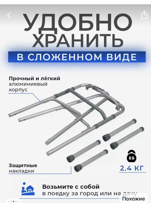 Продам ходунки новые