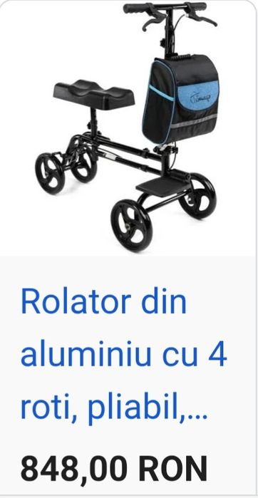 Trotinetă medicală pentru genunchi (valker pentru genunchi)