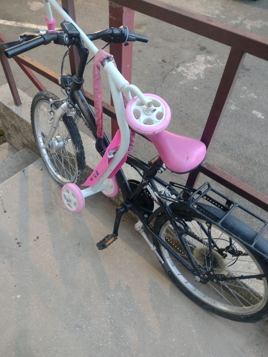 Bicicletă copii  neagră