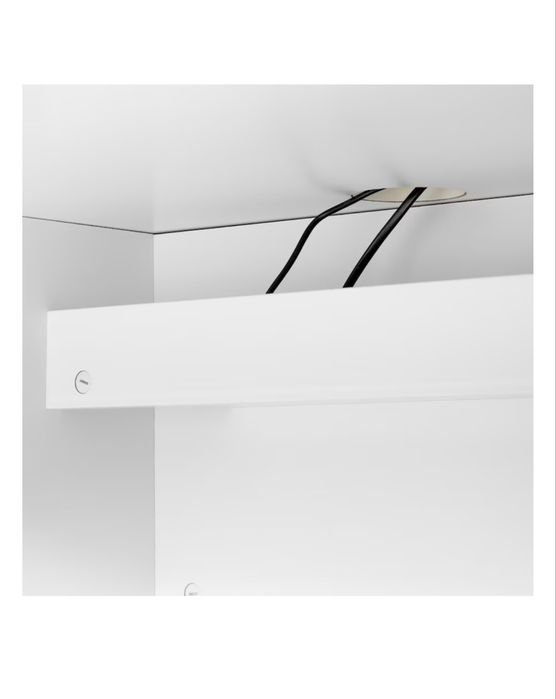 Письменный стол IKEA с тумбой, белый