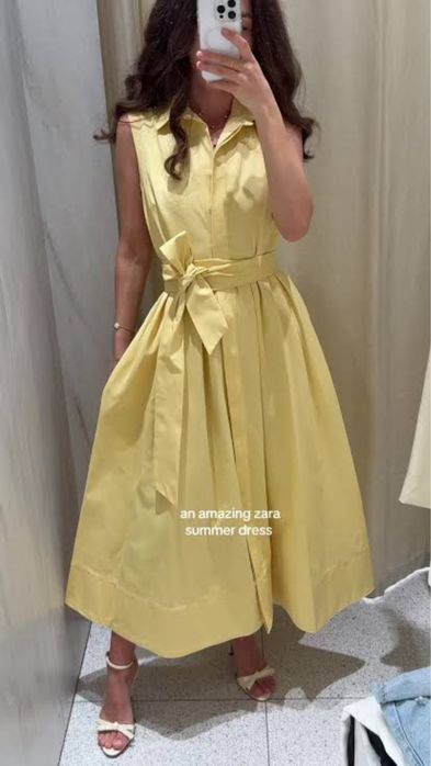 Zara платье 2025 года