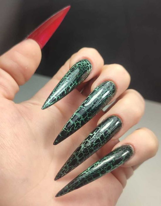 Маникюр наращивание