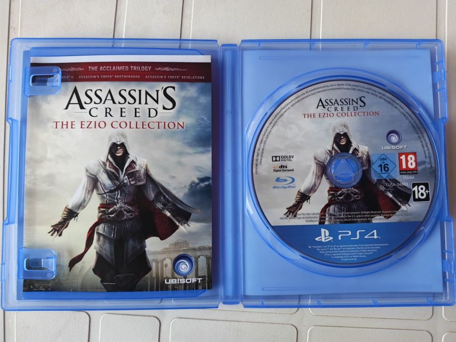 Игри PS4  Assassin's creed Ezio collection, Lego Marvel Super heroes