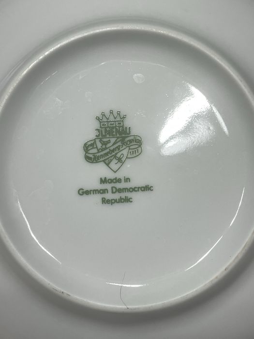 Винтажный сервиз + хрусталь — полный набор