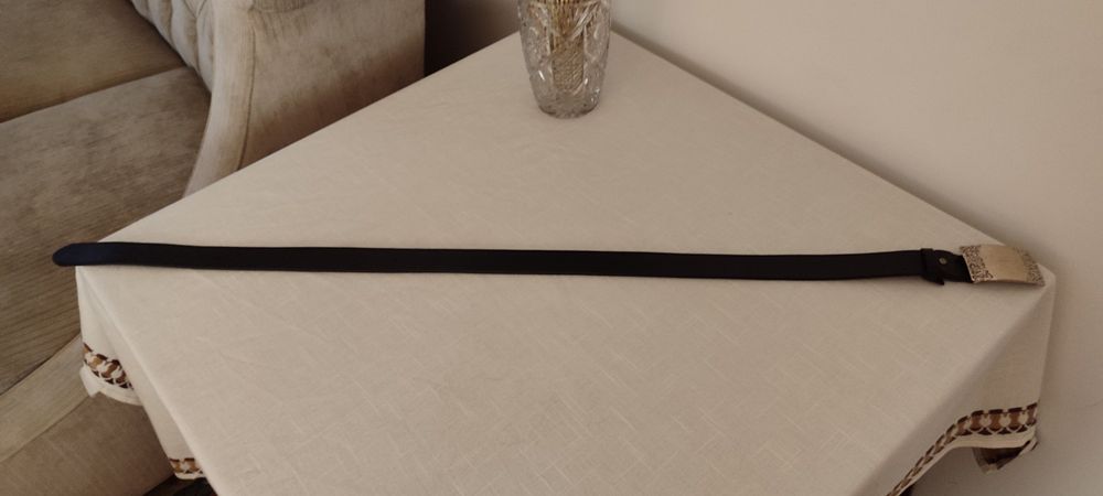 Ремень, буйвол, сталь.