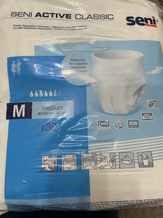 Pampers seni masura M