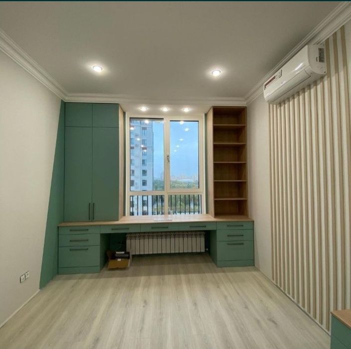 Евроремонт под ключ квартир.