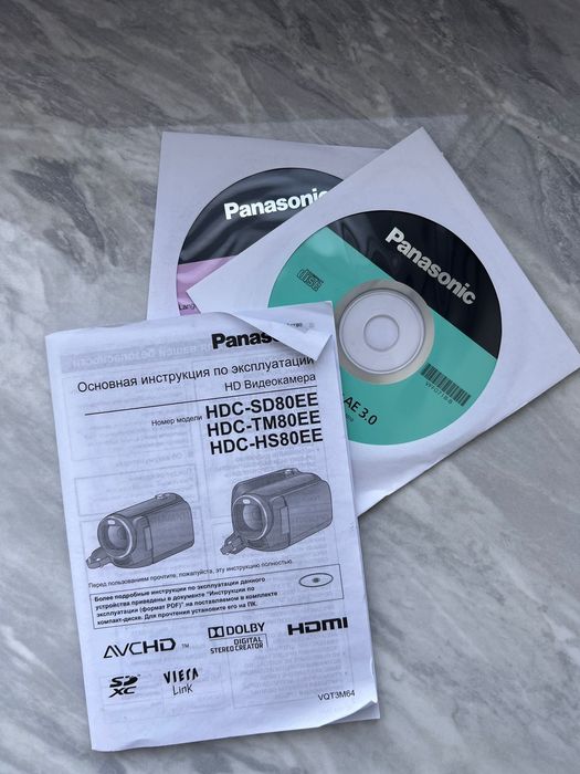 Видеокамера Panasonic  hdc cd80EE