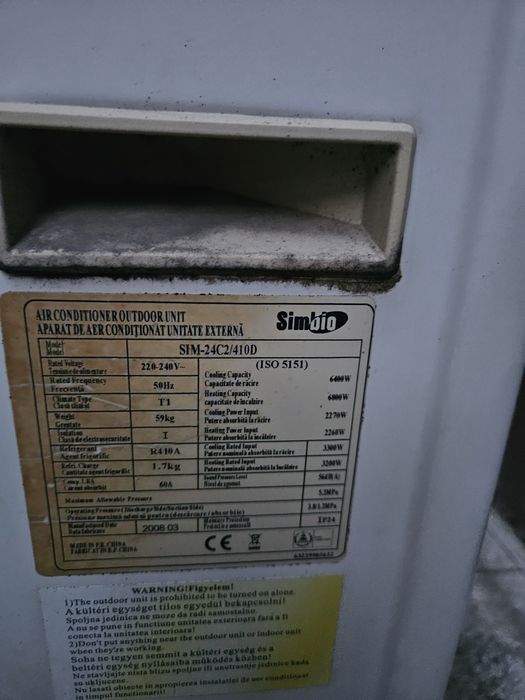 Vand AC 24000 BTU