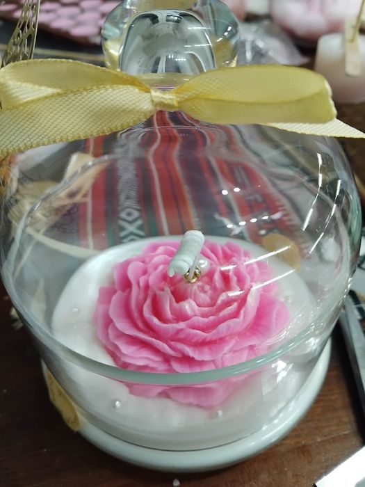 Ръчно изработени декоративни свещи за подарък и украса дом!!