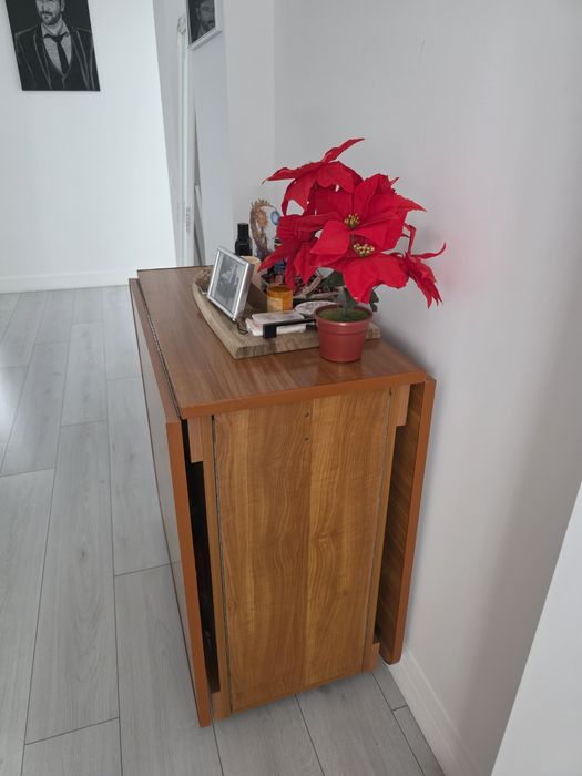 Vand masa extensibila lemn masiv