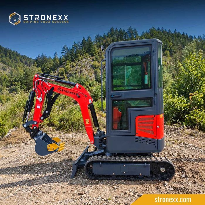 Мини Багер STRONEXX SX12EX Pro Cabin