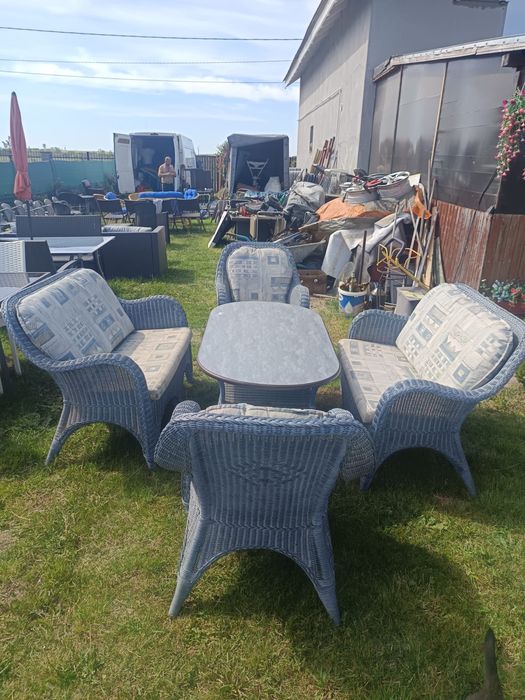 Vand set de ratan