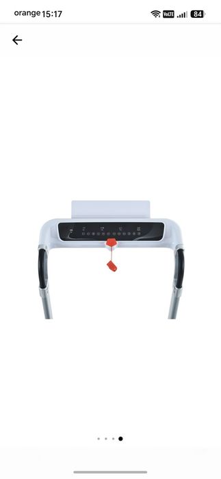 Banda de alergare pliabila Pefimax Lantal, bluetooth, viteza max 14.8 km/h, 1,75 CP, greutate maxima utilizator 110 kg
