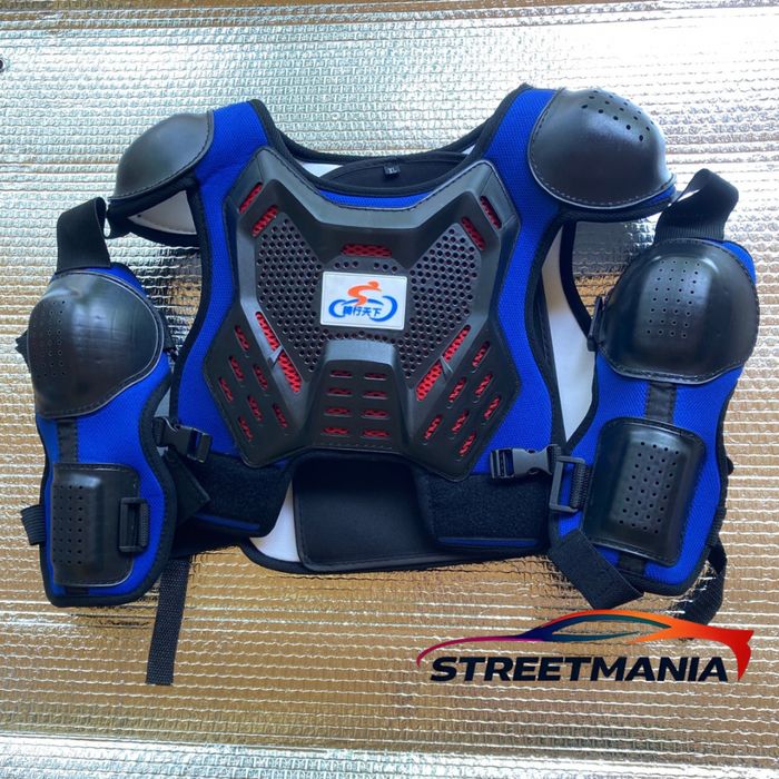 Детски протектор за мотор – броня с твърди предпазители