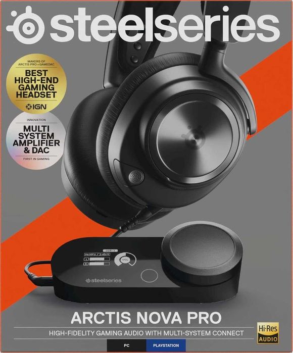 Геймърски Слушалки SteelSeries Arctis Nova Pro 61527 Gen 2 PC PS5 PS4