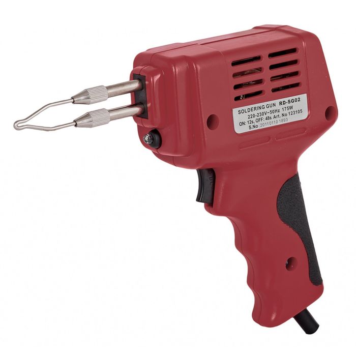 Електрически пистолет за запояване 170w raider rd-sog02