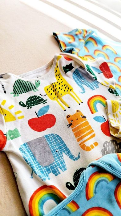 Слипики и бодики NEXT 3-6 месяцев