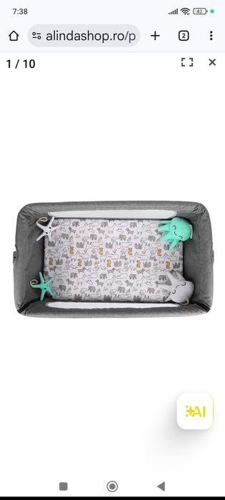 Pătuț atașabil pentru bebeluși