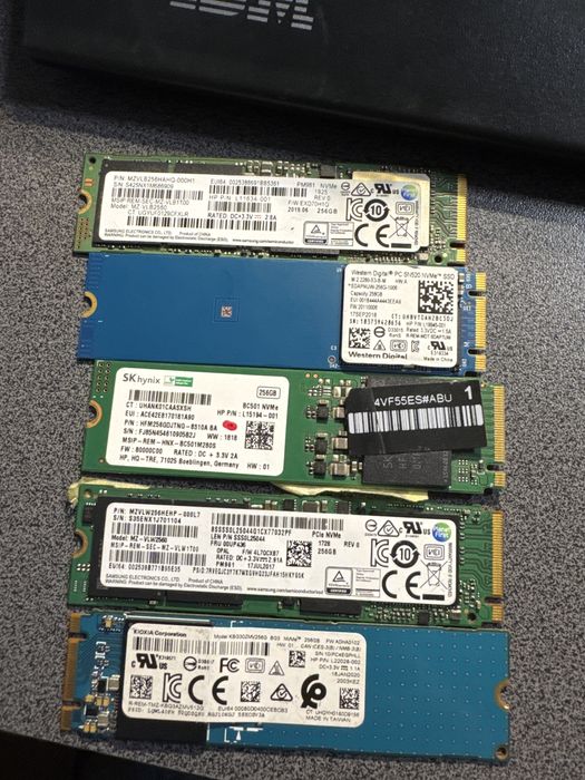 Ssd M2 Sata Pcie Nvme 240gb 256g Diverse Firme