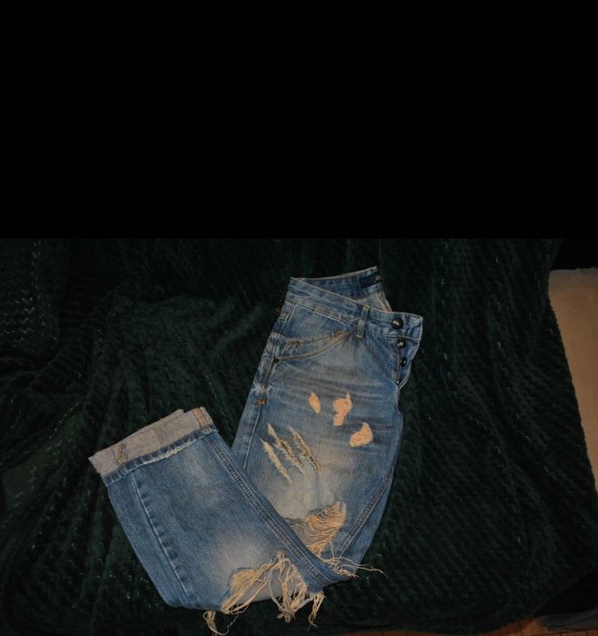 Blugi/jeans boyfriend rupti