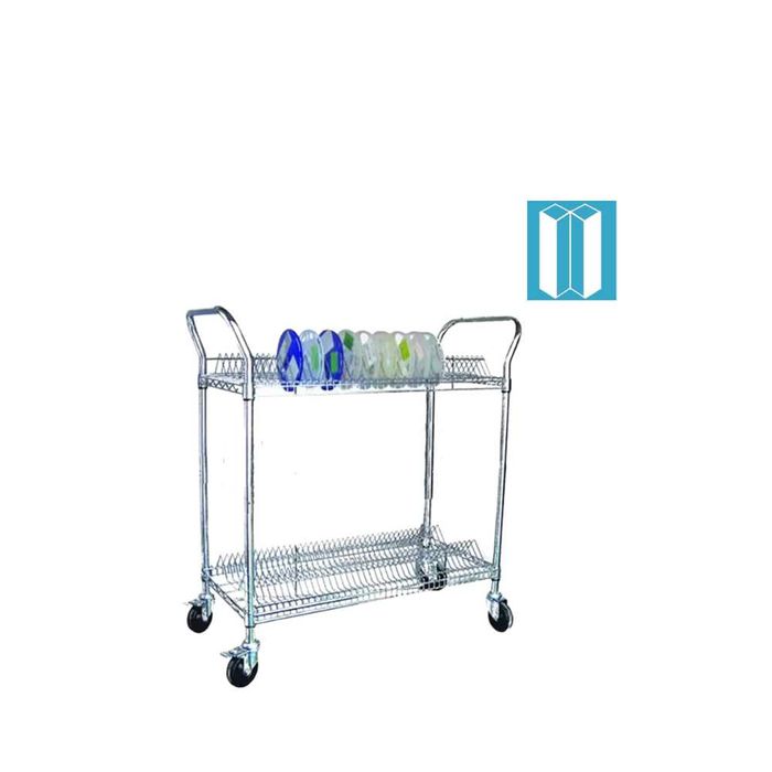 Количка за чинии 2 нива LD2-110