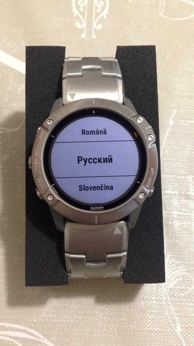 Garmin Fenix 6x Pro Solar Titan