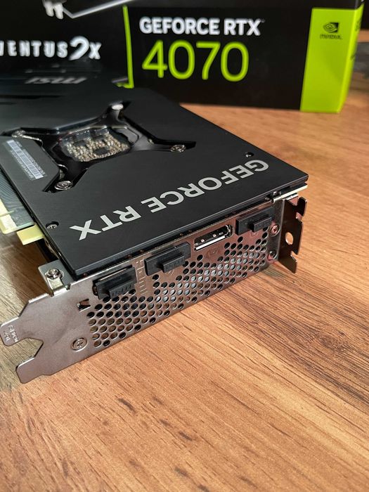 Видеокарта MSI GeForce RTX 4070 VENTUS 2X E 12GB OC