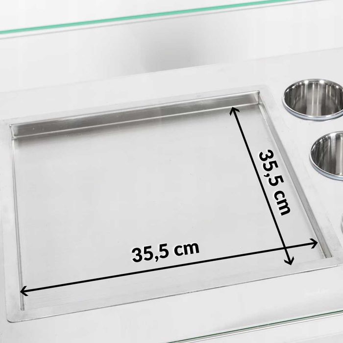 Машина за Тайландски Сладолед на Плоча - 10 Канички + Бонус