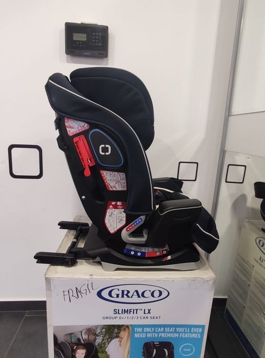Scaun auto Graco Slimfit LX cu isofix pentru copii intre 0 și 36 kg