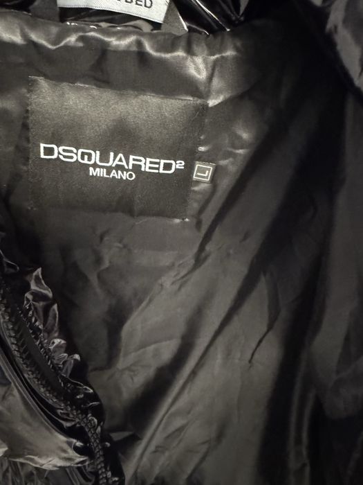 Geaca lucioasa  barbati  DSQ2