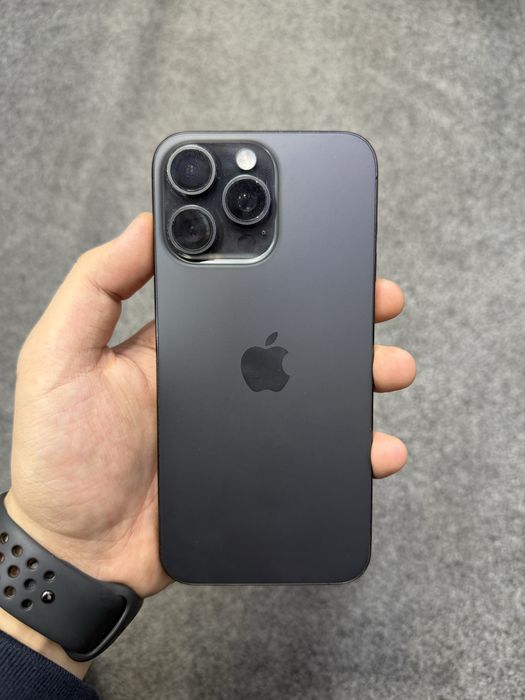 Iphone 15 pro max/256Gb/Black/87% battery/ Sim E-sim