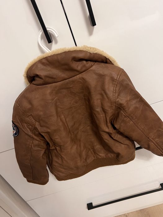 Vand geaca piele imblanita marime 86 C&A