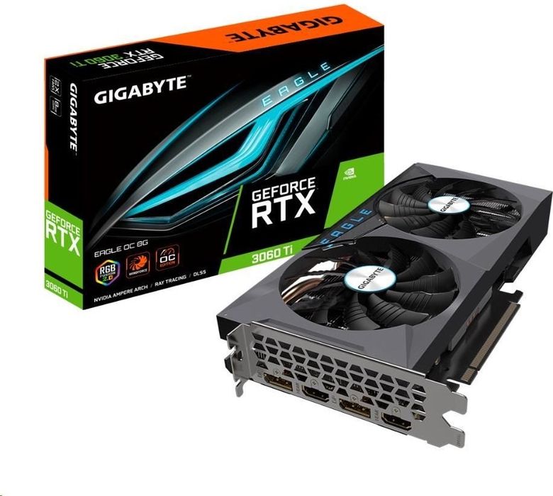 ideal Videokarta Gigabyte GeForce RTX 3060 Ti EAGLE 8GB DDR6