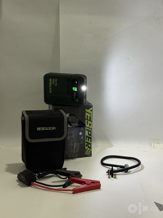 YESPER M3 Pro avto starter + kompressor + fonar + Power Bank