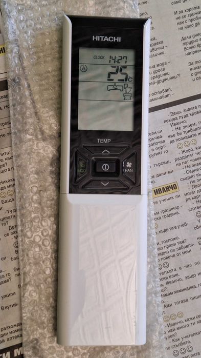 Оригинално дистанционно Hitachi RAR‑6N1 – отлично състояние
