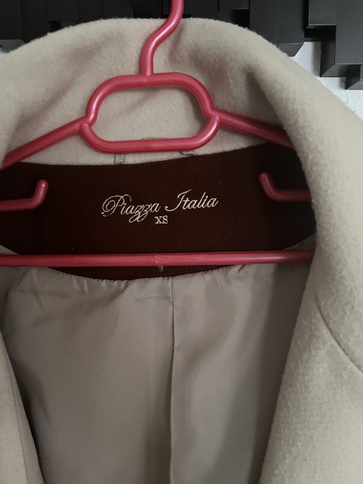 Palton versatil beige Piazza Italia