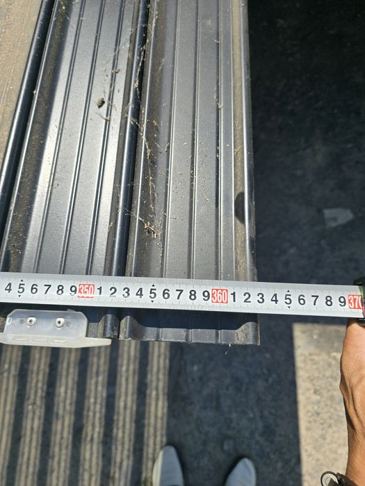 РОЛЕТНА ЩОРА.Перфорирани ламели.Цвят Черна .Без Водачи