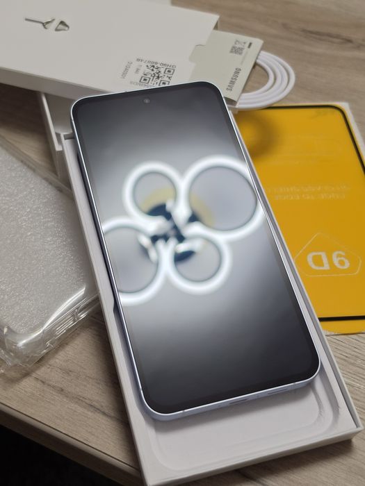 Samsung Galaxy A55 - 8GB/128GB - Awesome Iceblue - Husă+Folie