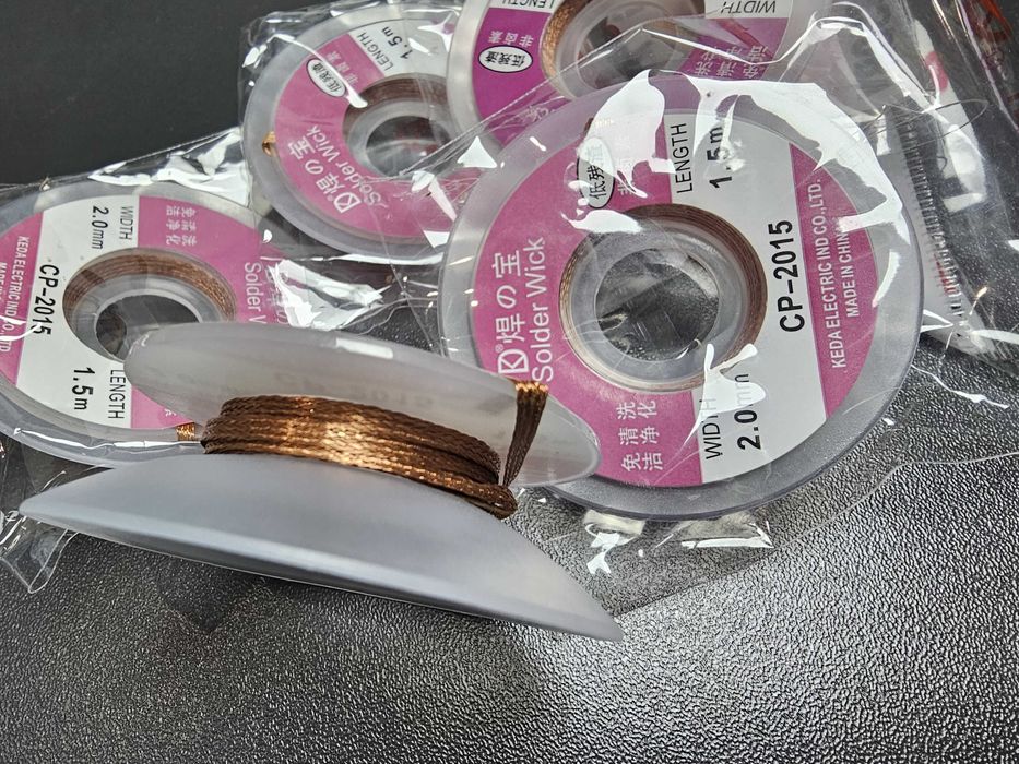 Медна ширмовка оплетка за разпояване 1,5m 2mm