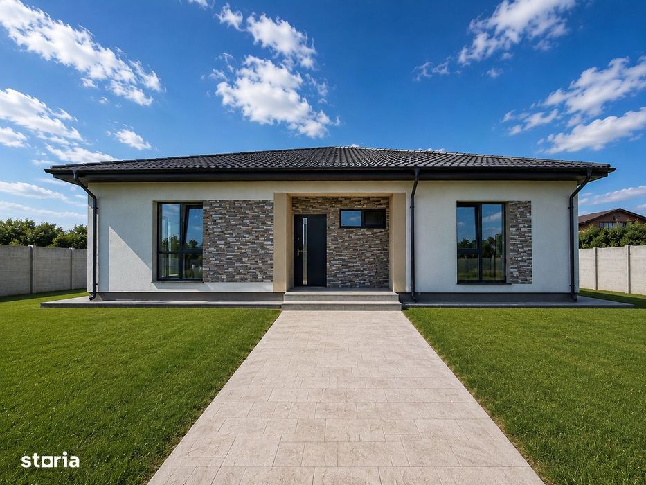 Casa Individuala in Domnesti | 4 Camere | 400 mp Teren | Toate Utilita